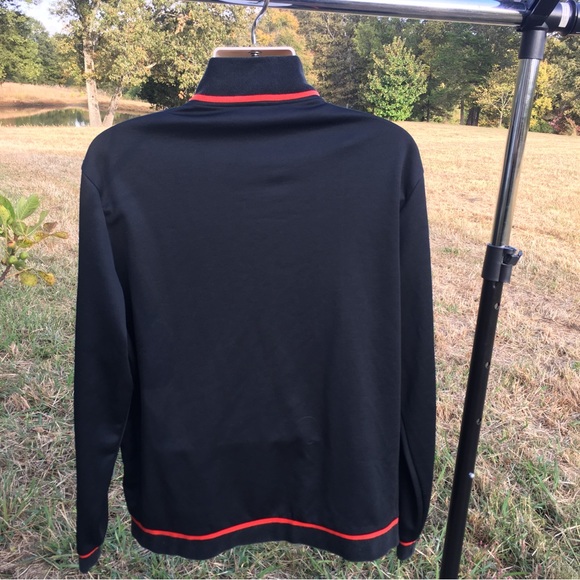 Lacoste Sport Mens Track Full ZIP Jacket Sz 7 - Picture 3 of 10